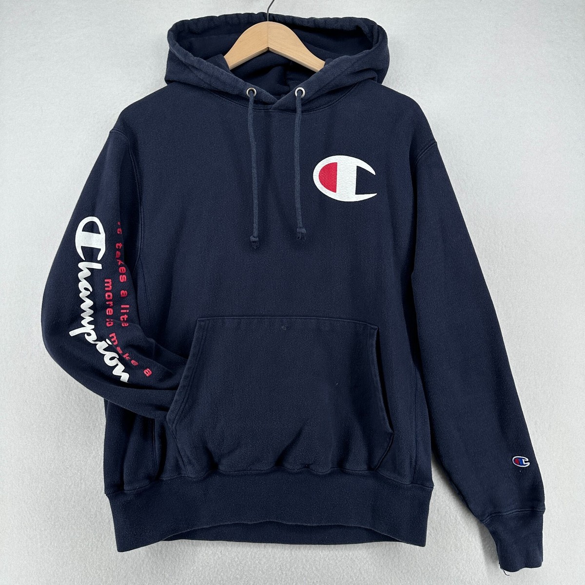 Fleece Hoodie Champion Hoodie Gr M CHAMPION Hoodie Adult M Reverse