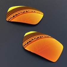 Fire Red POLARIZED Replacement Lenses for Oakley Crankshaft OO9239 Sunglass 60mm