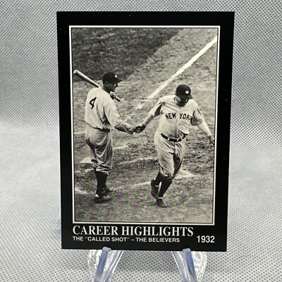 Babe Ruth 1992 Megacards The Babe Ruth Collection Career Highlights ...