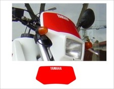 Adesivo mascherina frontale Yamaha TT 350 600 59x adesivo stickers decal cross
