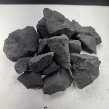 Shungite Stones Raw Natural Size 1"-2" / 2 LB - Emf Protection, Water Treatment