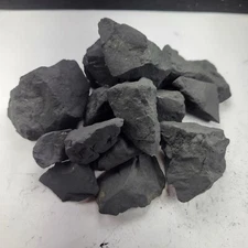 Shungite Stones Raw Natural Size 1"-2" / 1 LB - Emf Protection, Water Treatment