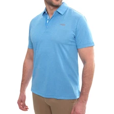 Copper Fit Live Limitless Copper Infused Men's Golf Polo Shirt Blue LARGE - NEW