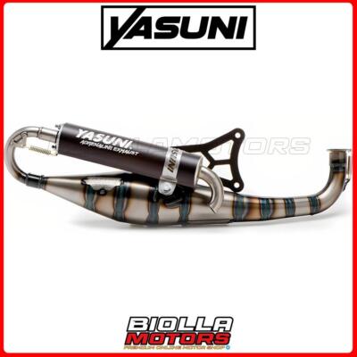 TUB910B AUSPUFF YASUNI C21 BLACK GENERIC XOR 50CC AC NICHT ZUGELASSEN