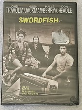NEW Swordfish 2001/2009 DVD John Travolta, Hugh Jackman, Halle Berry Sealed
