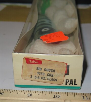 Heddon ビッグチャグ　BIG CHUGG 未使用　箱入り　ビンテージ edd5aa9b608b342080782be1cb392c