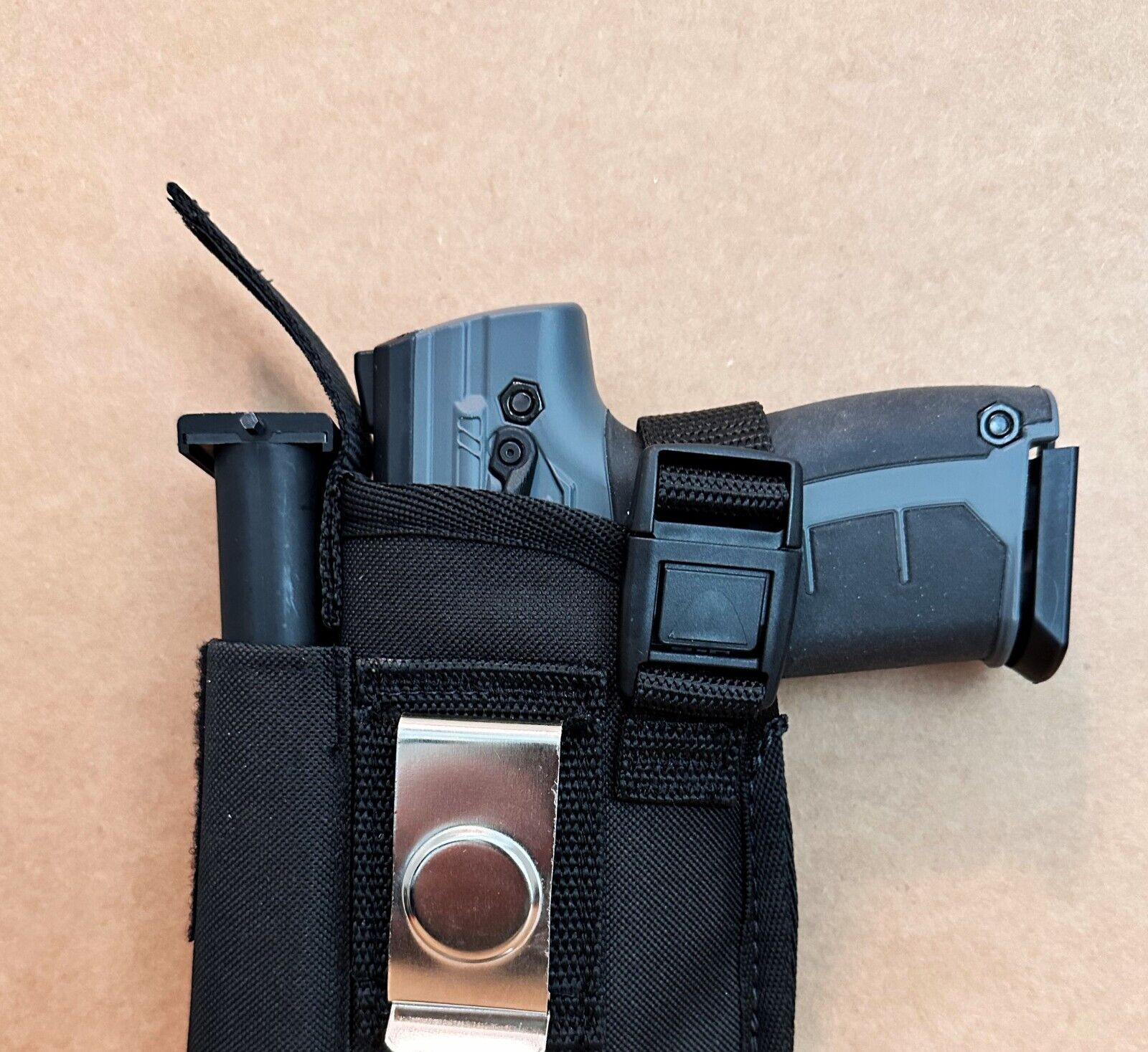 Byrna New Model Combination Holster Only! to hold extra Mag!  **Holster ONLY!!**