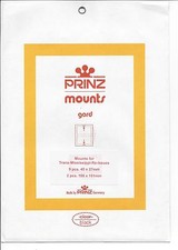 Set of 11 Prinz BLACK Mounts Trans-Mississippi FREE U.S. Shipping w/$60 Order