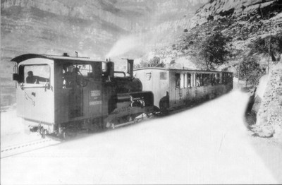 Zahnradbahn von Monistrol nach Maontserrat AK aus Spanien nicht versandt