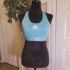 Adidas Aeroready Sports bra Large Light Blue NWTS/P18