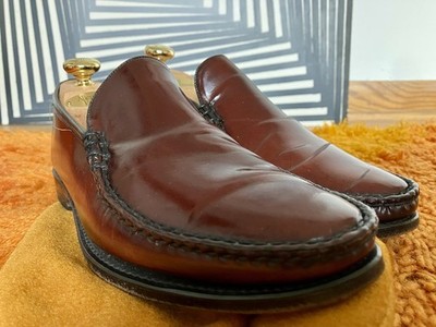 RARE Vintage Florsheim Imperial Yuma Shell Cordovan Loafers
