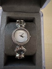 DKNY NY3650 Quartz Ladies Diamante Link Braclet Watch-24mm with box