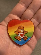 Care Bear Rainbow 🌈 Heart Fridge Board Magnet Gift 