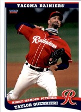 2021 Tacoma Rainiers Choice #6 Taylor Guerrieri Augusta Georgia NM Baseball Card