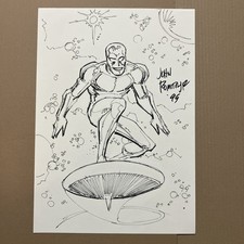 Silver Surver Original Zeichnung Von John Rom...