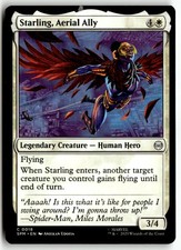 Starling, Aerial Ally Lightly Played 18 Marvel's Spider-Man Magic: The Gathering