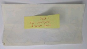 LEGO Star Wars Partial Sticker Sheet Lot (24 Sheets) 2005&ndash;2015 | Sets 6208&ndash;9498