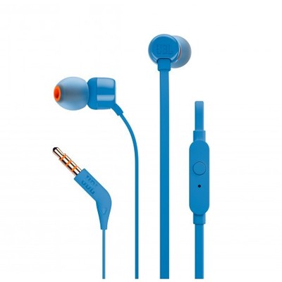 JBL T110 Blue In Ear Kopfhörer 3,5 mm mit Mikrofon