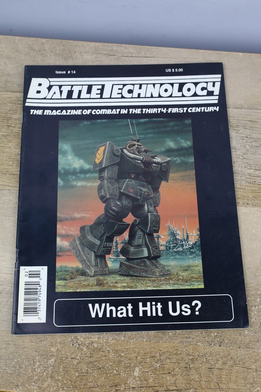 FASA BattleTechnology Mag #14 What Hit Us? Magazine