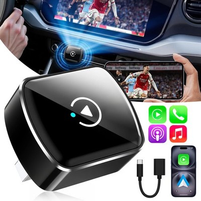 CarPlay Adapter Kabelloser CarPlay Adapter Mini 2-in-1 Smart Für IPhone Android
