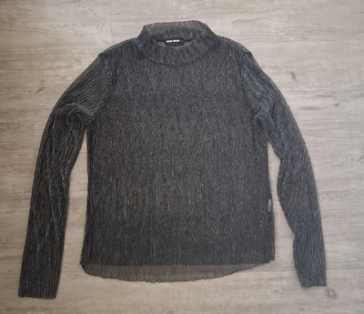 Edles Glitzer- Shirt von Tally Wejl, Gr. L (36-38-40), schwarz- silber, neuw. !!