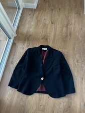 Christian Dior Vintae women's Navy Blue Blazer Jacket Size: M