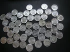 1948 Roosevelt Dime Gem BU Roll, 50 Coins