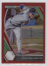 2021 Panini Prizm Draft Picks Red Prizm Owen Kellington #PDP102 03j5