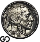 1936 Buffalo Nickel, Flashy Choice BU++