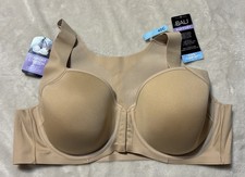 Bali DF3450 One Smooth U Ever Smooth Back Support Underwire Nude Size 40C NWT