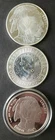 Lot of Three 1oz Silver Buffalo Rounds
