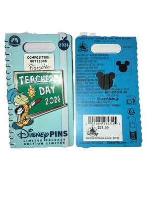 New Disney Parks TEACHERS DAY 2025 Jiminy Cricket Pinocchio