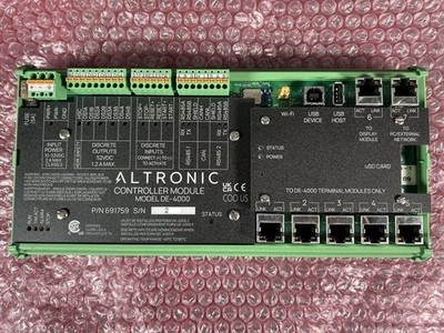 ALTRONIC 691759-1 Controller Module for DE-4000 Control Panel System
