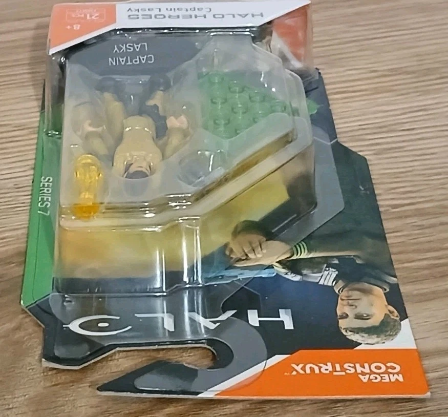 Mega Construx Halo Hero Series 7 Figure Captain Lasky (FMM77) NIB !!! - Image 4 of 4