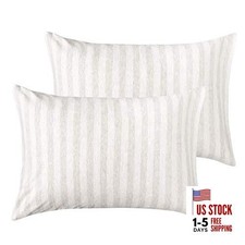 Organic Cotton Toddler Pillowcases - Super Soft  13x18 Inch Pack of 2 Camel