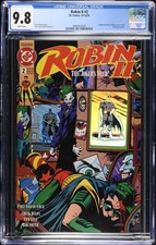 Robin II #2 CGC 9.8 DC 1991 Batman Hologram Covers The Joker's Wild DCU 1 Graded