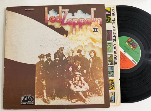 Led Zeppelin II LP ~ Atlantic 8236 ~ RL SS Both Sides ~ Robert Ludwig Hot Mix!