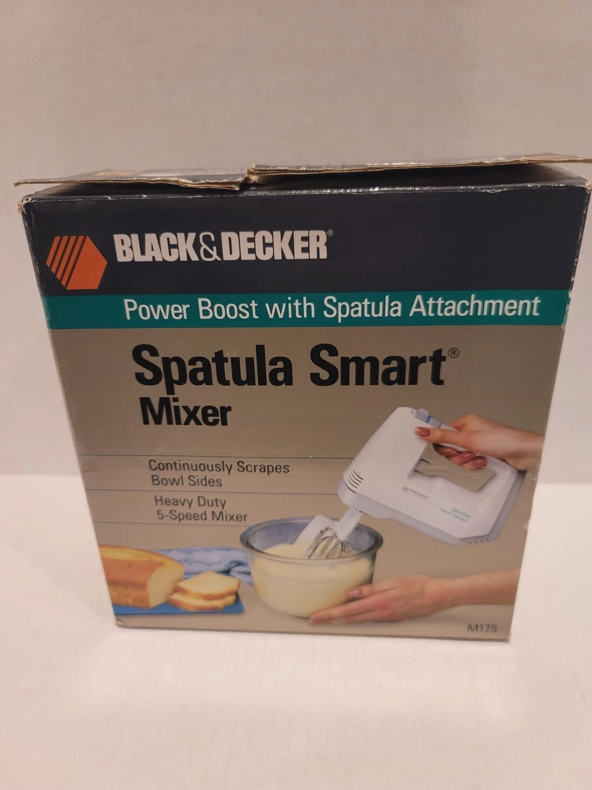 Black & Decker Hand Mixer | 5-Speed Spatula Smart Kitchen Appliance
Opens in a new window or tab
