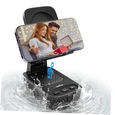 Gifts for Men Women,Birthday Gifts,IPX7 Waterproof Cell Phone Stand with Black