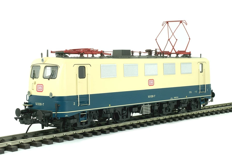 Lenz 40300-51 | E-Lok BR 141 030-7 DB V blau/beige DCC-Sound Spur 0 - Bild 1 von 1