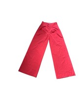 Fashion Nova Women’s High Waist Wide Leg Dress Pants Orange Size M