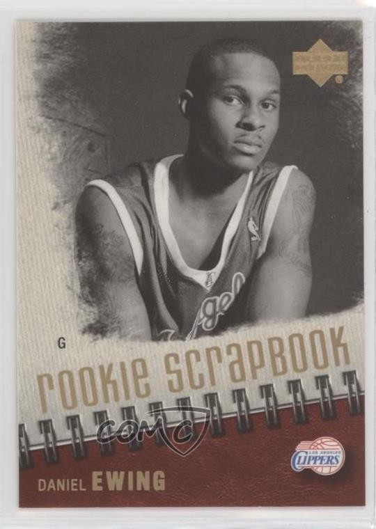 2005-06 Upper Deck Rookie Scrapbook Daniel Ewing #RS7 RC 13ey