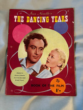 The Dancing Years -UK movie tie-in paperback VG 1950 Dennis Price-Gis&egrave;le Pr&eacute;vile