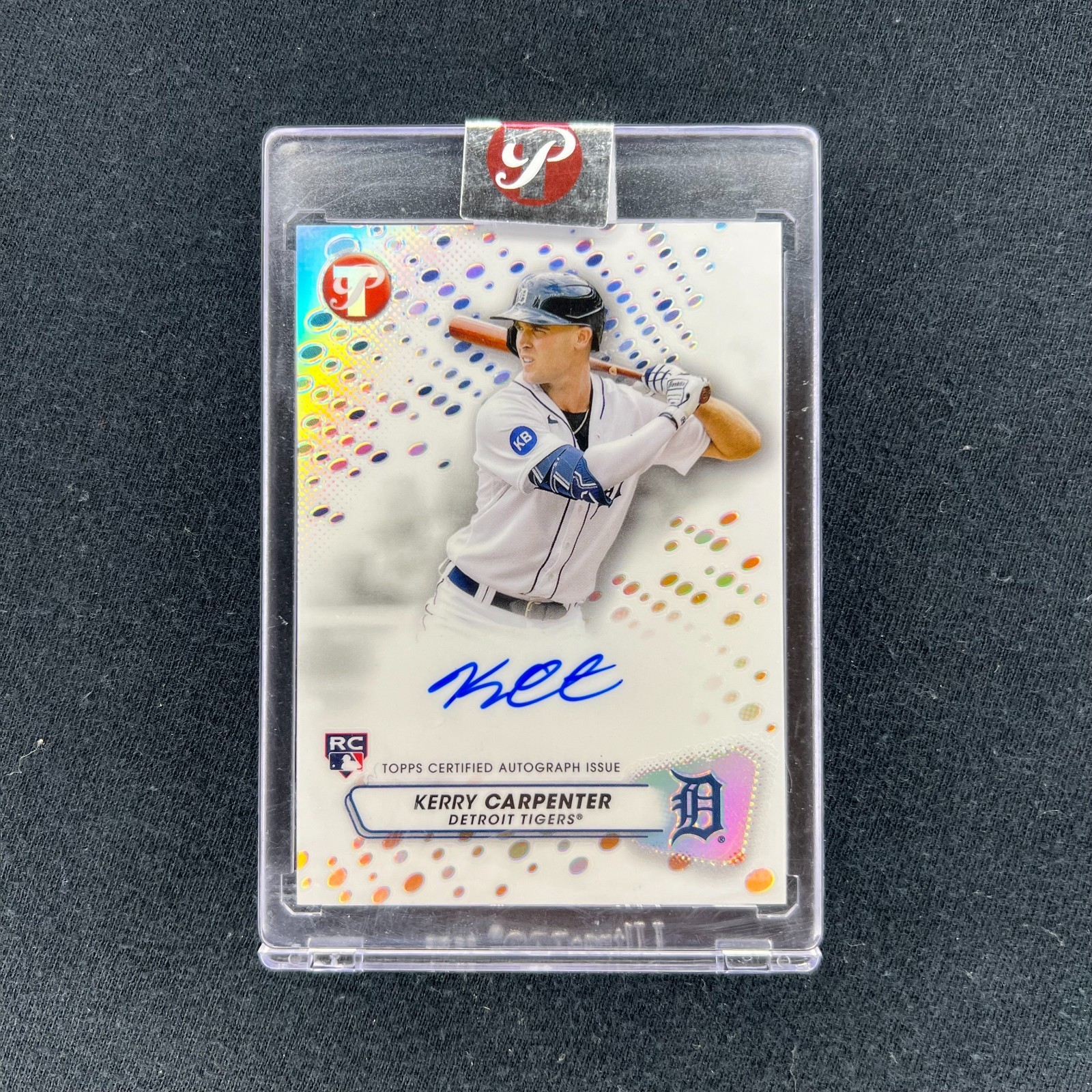 2023 Topps Pristine - Pristine Autographs Kerry Carpenter #PA-KCA (AU, RC)