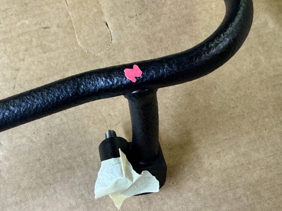 Трубка головки блока цилиндров кроссовера 87-93 Ford Mustang выпускной клапан SMOG EGR - Изображение 3 из 4