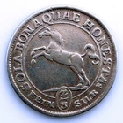 Sc-Alemania. Ernst August. 2/3 Taler 1682 Hb, Clausthal. MBC VF+ Silver 14,47 G