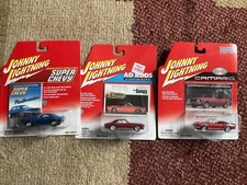 Johnny Lightning Camero,  Brand New Lot Of 3