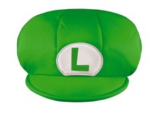 Officially Licensed Super Mario Luigi Child Costume Hat   Disguise Accessory