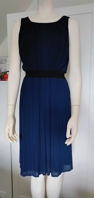 Vila Abendkleid Cocktailkleid Dunkelblau Gr. 36