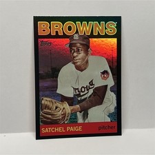 Topps 2025 Archives Satchel Paige St. Louis Browns Foilboard #62